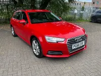 Used Audi A4 Sport 150 HP (110 kW) 2017 Red Estate