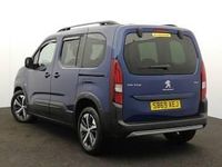 Used Peugeot Rifter GT-line 129 HP (94 kW) 2020 Blue MPV