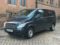 Begagnad Mercedes Vito 2007 Svart Van