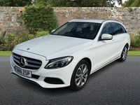 Used Mercedes C200 136 HP (100 kW) 2016 White Estate