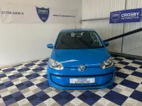 Used VW up! move up! 60 HP (44 kW) 2014 Blue Hatchback