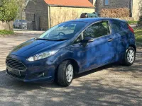 Used Ford Fiesta 75 HP (55 kW) 2015 Blue Hatchback