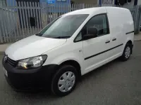 Used VW Caddy 75 HP (55 kW) 2012 White MPV
