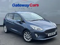Used Ford Fiesta Titanium X 125 HP (91 kW) 2019 Blue Hatchback