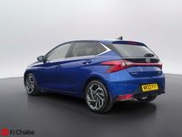 Used Hyundai i20 Premium 2022 Blue Hatchback