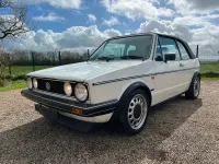 Used VW Golf Cabriolet 1987 White Cabriolet