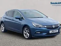 Used Vauxhall Astra SRi 100 HP (73 kW) 2018 Blue Hatchback
