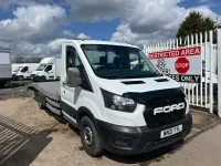 Used Ford Transit 130 HP (95 kW) 2021 White Van