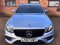 Used Mercedes E220 AMG line 2017 Silver Estate