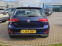 Used VW Golf VII SE 150 HP (110 kW) 2018 Blue Hatchback
