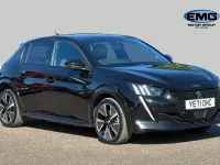 Second-hand Peugeot e-208 GT 100 kW (136 CP) 2021 Negru Hatchback