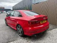 Used Audi A3 Black Edition 2017 Red Sedan