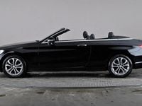 Used Mercedes C220 170 HP (125 kW) 2016 Black Cabriolet