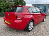 Used BMW 116 Comfort Edition 136 HP (100 kW) 2012 Red Hatchback