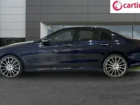 Used Mercedes E400 AMG line 340 HP (250 kW) 2020 Blue Sedan