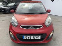 Used Kia Picanto 85 HP (62 kW) 2011 Red Hatchback