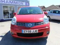 Używany Nissan Note Acenta 2008 Czerwony Hatchback