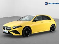 Used Mercedes A200 Exclusive 163 HP (119 kW) 2023 Yellow Hatchback