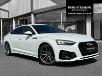 Used Audi A5 S-Line 2023 White Coupe