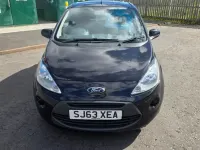 Begagnad Ford Ka 69 HK (50 kW) 2014 Svart Halvkombi