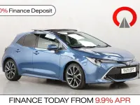 Used Toyota Corolla 184 HP (135 kW) 2021 Blue Hatchback