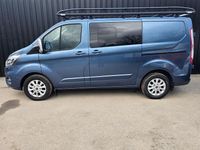 Used Ford Transit Custom Limited 170 HP (125 kW) 2019 Blue Van