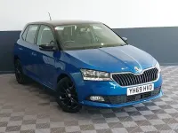 Used Skoda Fabia Colour Edition 95 HP (69 kW) 2019 Blue Hatchback