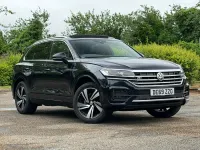 Used VW Touareg R-line 286 HP (210 kW) 2019 Blue SUV