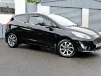 Used Ford Fiesta Zetec 100 HP (73 kW) 2018 Black Hatchback