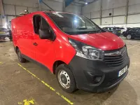 Used Vauxhall Vivaro 2018 Red