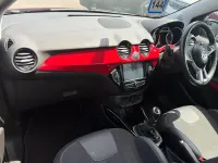 Used Vauxhall Adam 69 HP (50 kW) 2019 Red Hatchback