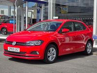 Used VW Polo SE 95 HP (69 kW) 2019 Red Hatchback