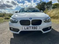 Used BMW 118 Sport Line 150 HP (110 kW) 2017 White Hatchback