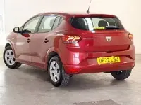Used Dacia Sandero Essentiel 67 HP (49 kW) 2022 Red Hatchback