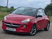 Used Vauxhall Adam Jam 2016 Red Hatchback