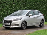 Used Nissan Micra Acenta 92 HP (67 kW) 2022 Silver Hatchback