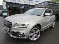 Begagnad Audi Q5 S-line plus 2013 Silver SUV