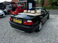 Used BMW 318 Cabriolet M Sport 2006 Black Cabriolet