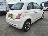 Używany Fiat 500 Pop 69 KM (50 kW) 2015 Biały Hatchback