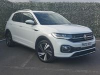 Used VW T-Cross R-line 95 HP (69 kW) 2020 White SUV