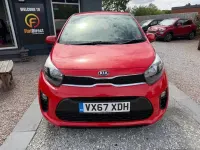 Used Kia Picanto 83 HP (61 kW) 2017 Red Hatchback