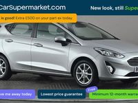 Used Ford Fiesta Zetec 101 HP (74 kW) 2018 Silver Hatchback
