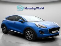 Begagnad Ford Puma Titanium 125 HK (91 kW) 2023 Blå SUV