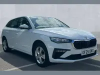 Used Skoda Scala SE 116 HP (85 kW) 2025 White Hatchback