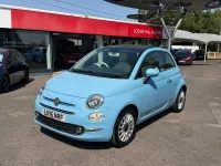 Used Fiat 500 Lounge 69 HP (50 kW) 2016 Blue Hatchback