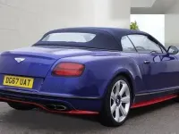 Used Bentley Continental GT Convertible 529 HP (389 kW) 2017 Blue Cabriolet