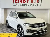Used VW T-Cross R-line 116 HP (85 kW) 2019 White SUV