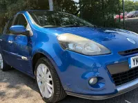 Used Renault Clio Dynamique 75 HP (55 kW) 2010 Blue Hatchback