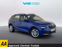 Usado Skoda Kamiq SE 110 HP (80 kW) 2022 Azul SUV