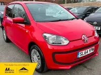Used VW up! move up! 60 HP (44 kW) 2014 Red Hatchback